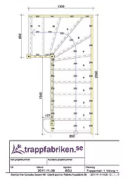 Ritning för godkännande och beställning.